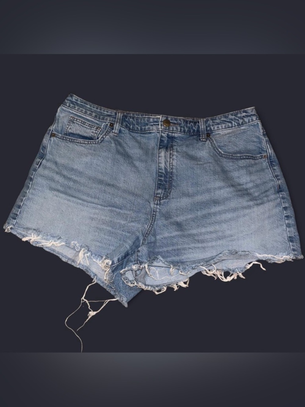 Universal Thread Light Blue Distressed Denim Cutoff Shorts